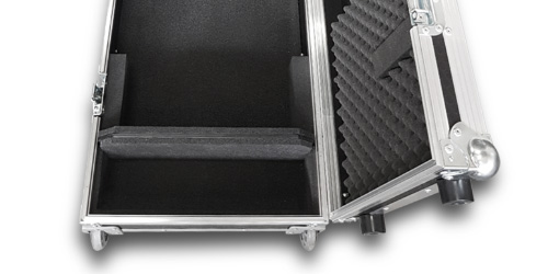 Compartiment Pedala si Accesorii Flight Case Clapa