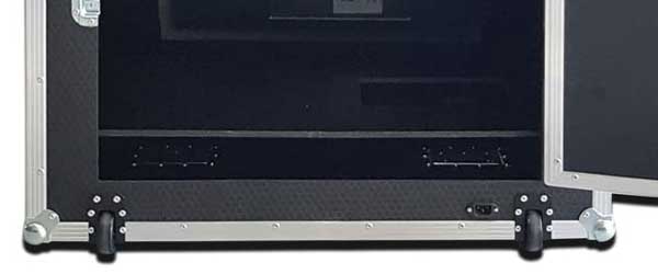 Magic Mirror Photo Booth Flight Case Cables Management