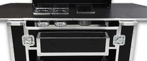 Mobile Bar Flight Case Everything Included